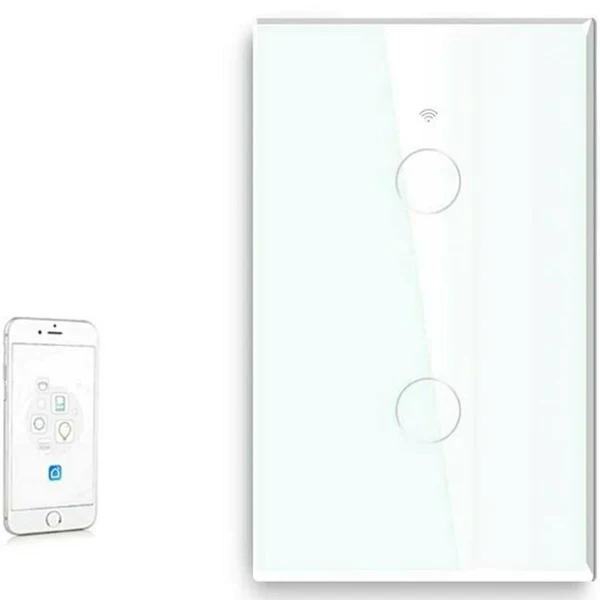 OliandOla Wifi Switch Smart Home Touch RF Light Wall Panel For Alexa Google 1/2/3/4 Gang