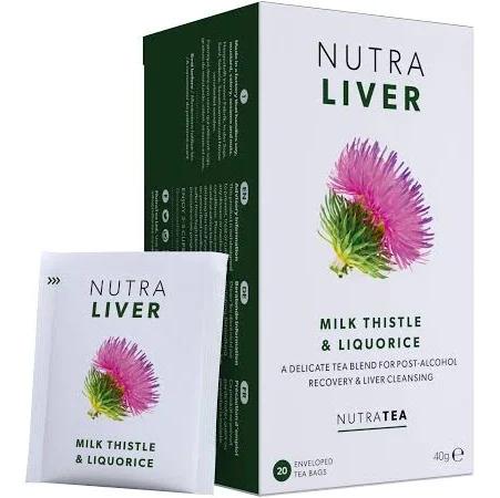 Nutratea Nutra Liver Tea - 20 Herbal Tea Bags