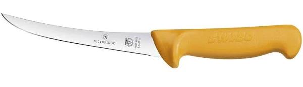 Swibo Curved Blade Boning Knife 13cm Orange