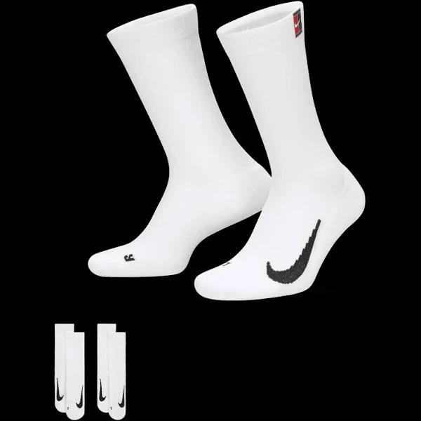 Nike Court Multiplier Cushioned Crew Socks 2 Pack