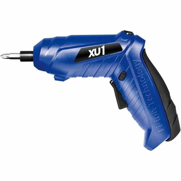 Xu1 3.6v Li-ion Cordless Screwdriver - Four Driver Bits Included