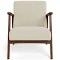 Den Fabric Occasional Armchair Linen by Freedom