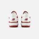 New Balance Women's 550 White/Brick Red - Size 5