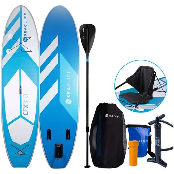 SEACLIFF Stand Up Paddle Board Inflatable Sup Paddleboard Kayak Board Blow Blue