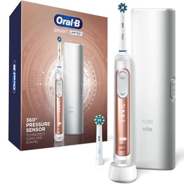 Oral B Smart Limited Electronic Toothbrush, Rose Gold, 1 Count