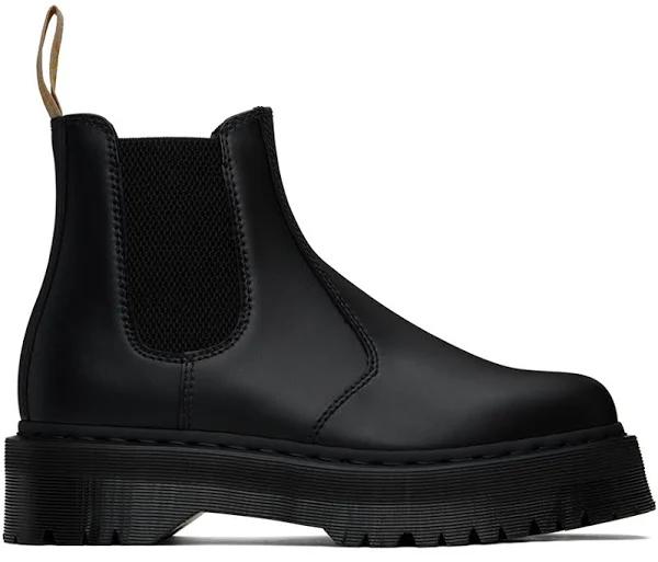 Dr. Martens Black Vegan 2976 Felix Platform Chelsea Boots