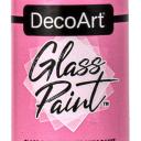 DecoArt Glass Paint 59ml Pink