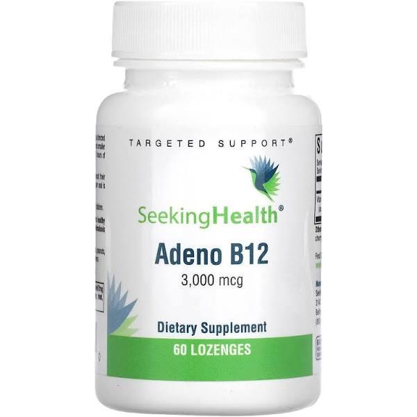 Seeking Health, Adeno B12, 3,000 mcg, 60 Lozenge