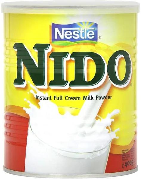 Nestle NIDO Full Milk Powder from UK - Instant Cream for Coffee & Tea Beverages with Added Vitamins & Minerals & No Added Preservatives or Colours - 1