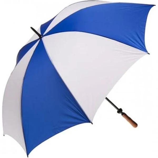 Clifton Albatross Golf Manual Windproof Umbrella - Royal/White 132cm