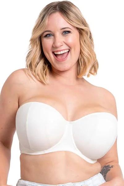 Curvy Kate Luxe Strapless Bra Pearl Ivory