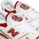 New Balance Women's 550 White/Brick Red - Size 5