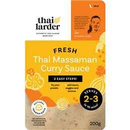 Thai Larder Fresh Massaman Curry Sauce 200g