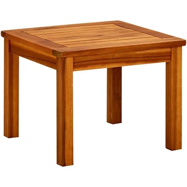 vidaXL Garden Coffee Table 45x45x36 cm Solid Acacia Wood