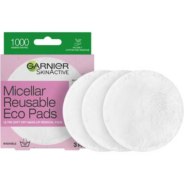 Garnier Micellar Reusable Eco Pads 3pk