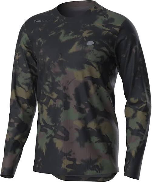 Troy Lee Designs Flowline LS Jersey Covert Army Green M