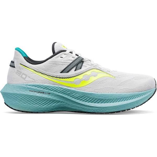 Saucony Triumph 20 Mens, 12 / Gravel/Sulphur