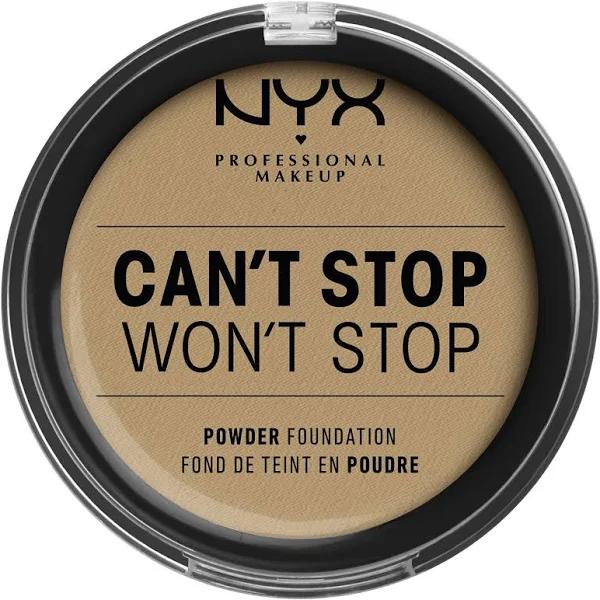 NYX Can't Stop Won't Stop Powder Foundation 10.3 Neutral Buff