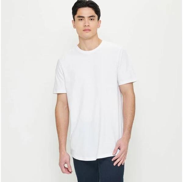 Australian Cotton Curved Hem T-Shirt