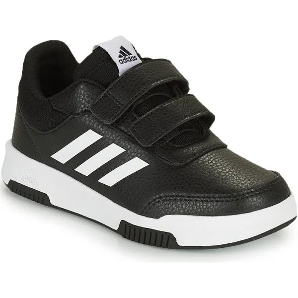 Adidas Tensaur Sport Hook and Loop Shoes White Jet Black Kids - 34