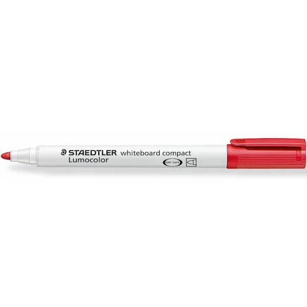 Staedtler Lumocolor Compact Whiteboard Marker Bullet Red