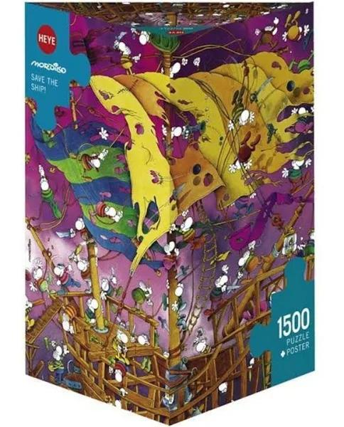 Heye - Mordillo, Save The Ship Puzzle 1500pc