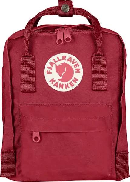 Fjallraven Kanken Mini Backpack - Deep Red