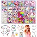 Children DIY Beads, Pop Beads of Jewellery Bracelet Necklaces String Making Kit, Friendship Bracelets Art Craft Kit - AfterPay & zipPay Available