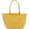 Longchamp Corn Top-Handle Le Pliage Green Large Tote One-Size