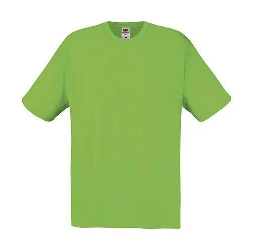 Original Full Cut T-Shirt Lime Green - Fruit of The Loom 61-082-0 - Size L