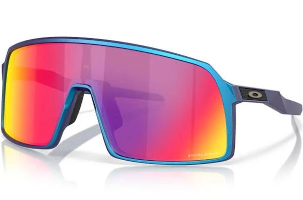 Oakley Sutro Sunglasses - Matte Cyan/Blue ColorSHIFT (Prizm Road Lens)