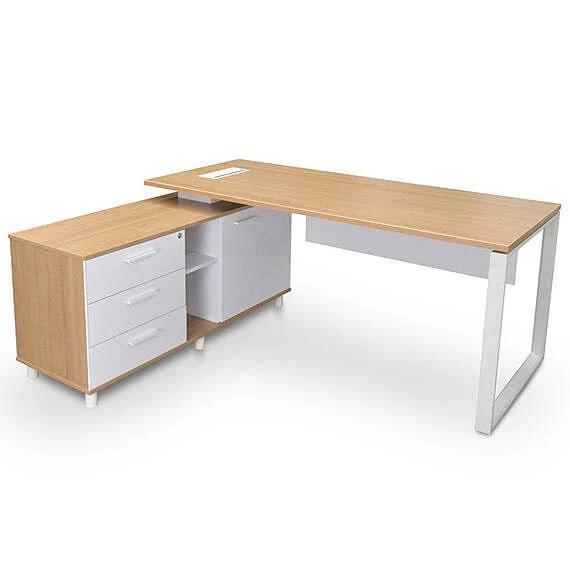 Ternitz Executive Desk Natural by Freedom