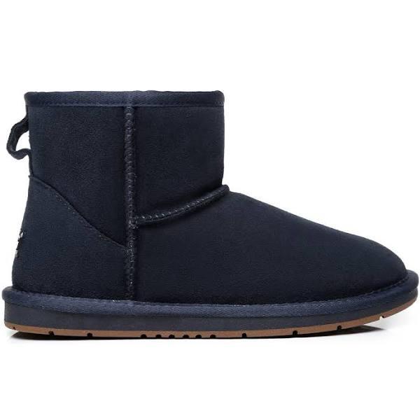 Australian Shepherd UGG Boots Mini Classic Suede Special Color, Navy Blue / L10