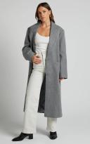 Olsen Coat - Slate - S - Women's Jackets - Lioness Fashion | AfterPay Available