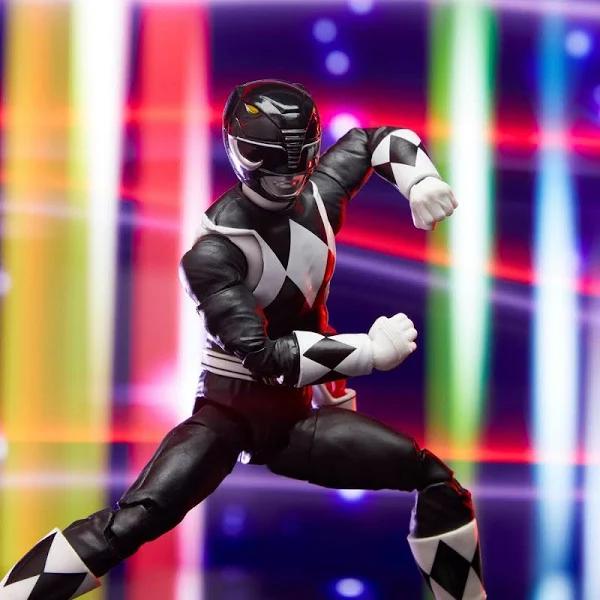 Power Rangers Lightning Collection Remastered Mighty Morphin Black Ranger 6-Inch Action Figure