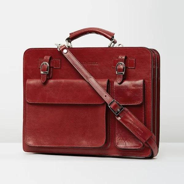 Republic of Florence - Red Briefcases - Munich Briefcase - Size One Size at The Iconic