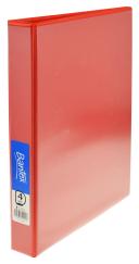 Bantex Insert Binder A4 25mm 4D Ring Red