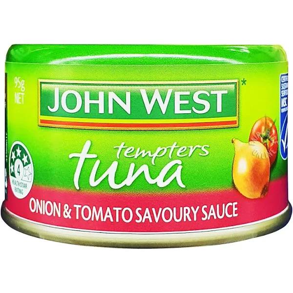 John West Tempters Tuna Onion & Tomato Savoury Sauce 95g