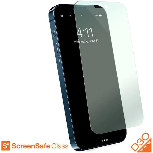 EFM ScreenSafe Glass Screen Armour w/ D3O for iPhone 14 Pro Clear