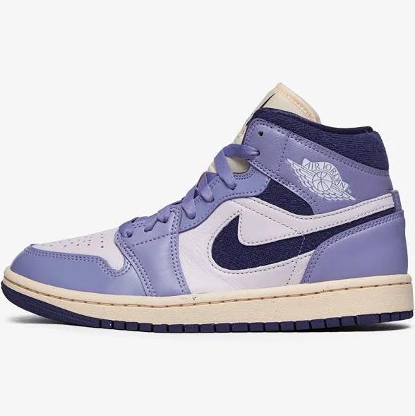 Air Jordan 1 Mid SE Women's Shoes - Purple