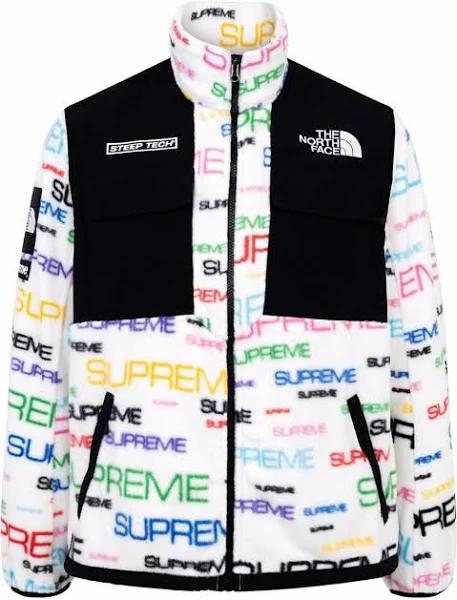 Supreme TNF Steep Tech Fleece Jacket FW 21" - Large - White