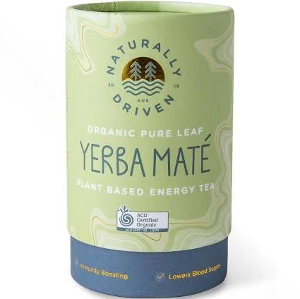 Naturally Driven Organic Yerba Mate Tea Pure Leaf 60g