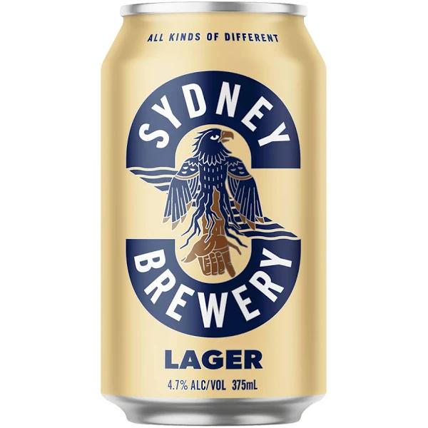 Sydney Brewery Lager Cans 375mL Craft Beer Case