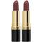 Revlon 2 x Super Lustrous Lipstick 4.2g - 245 Smokey Rose