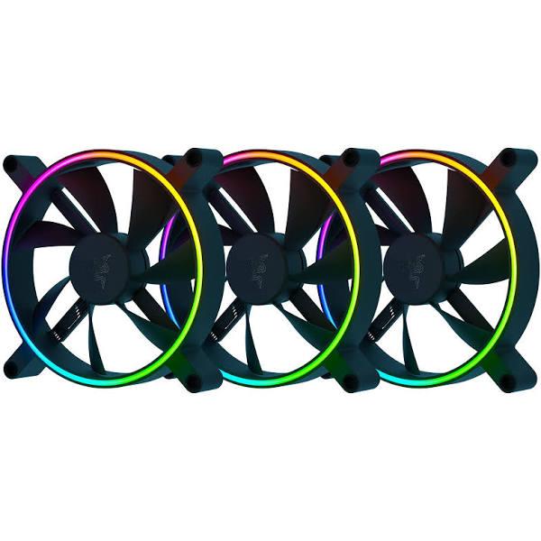 Razer Kunai Chroma RGB LED 140mm PWM Performance Fan - 3 Pack