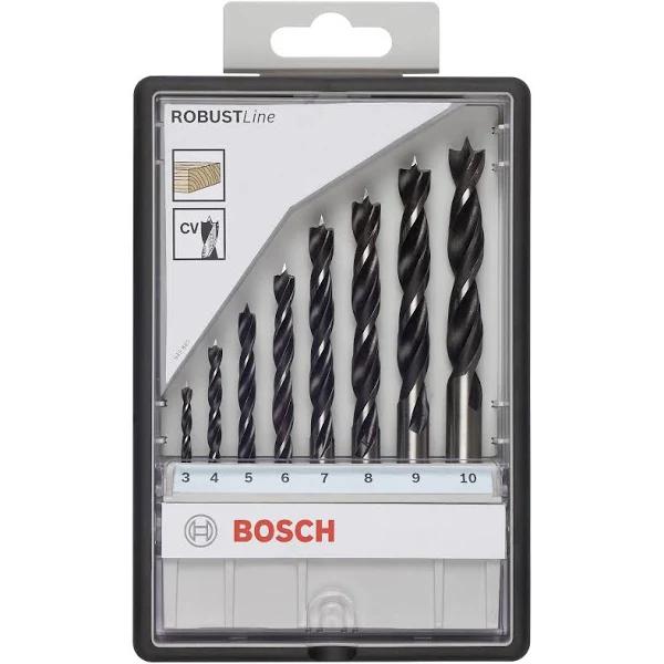 Bosch 2607010533 Brad Point (8-Piece)