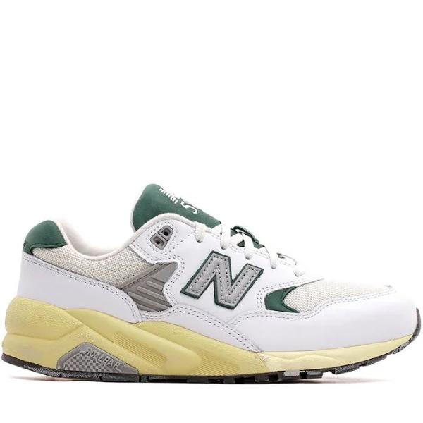 New Balance 580 White Nightwatch Green