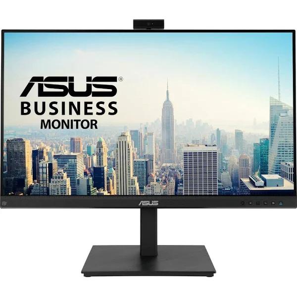 Asus 27" BE279QSK 1080P Full HD IPS Built-in Adjustable 2MP Webcam, Mic Array, Speakers, Eye Care, Wall Mountable, Frameless, HDMI, DisplayPort, VGA,