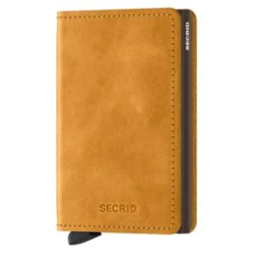 Secrid - Slimwallet Saffiano Brown