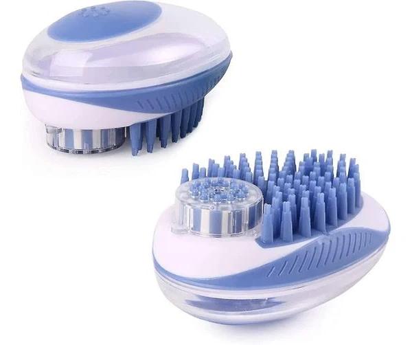 Pet Bath Brush,2 in 1 Shampoo Dispenser Massage Brush,suitable